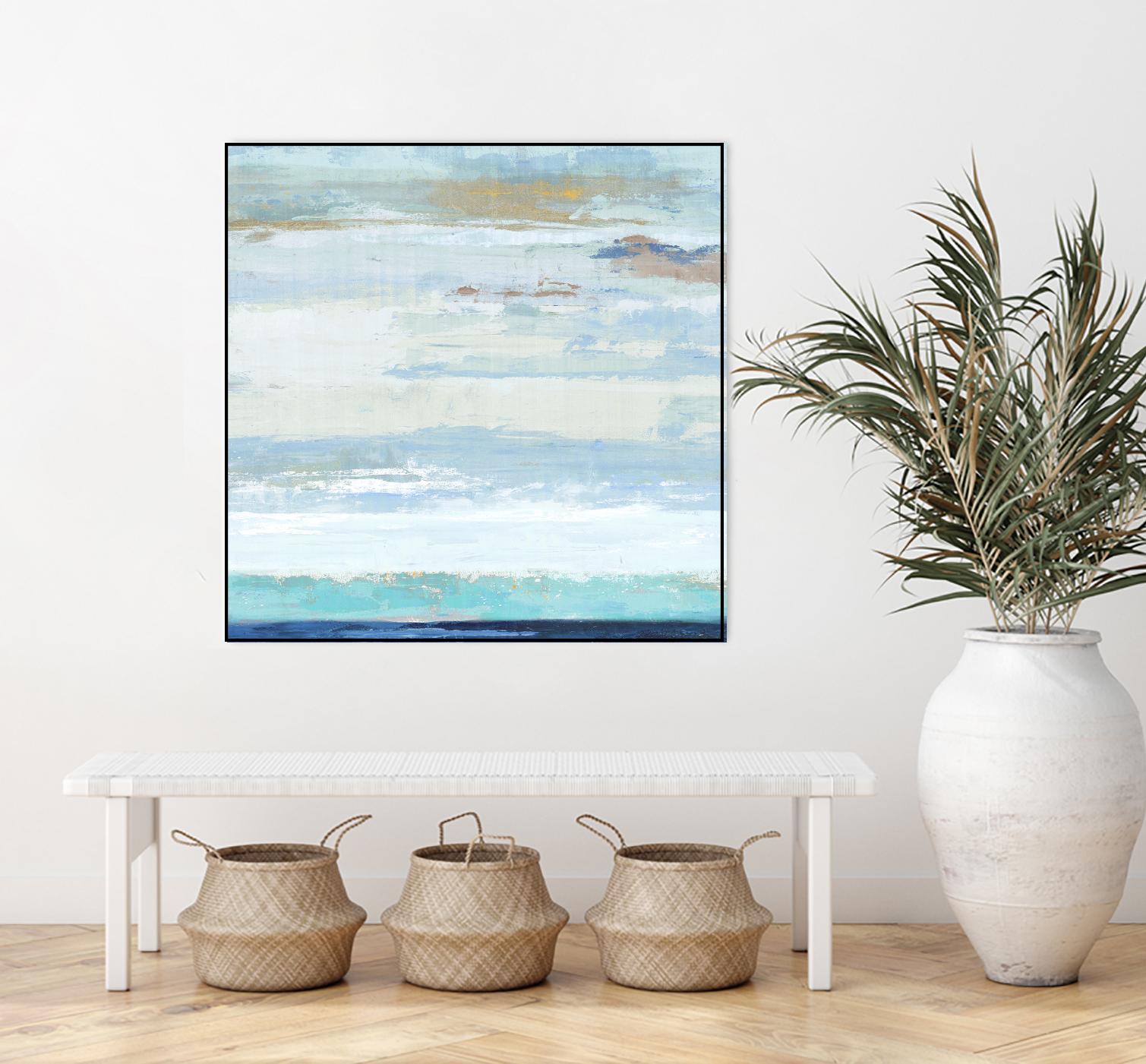 Sea Shore I by PI Studio on GIANT ART - blue abstract