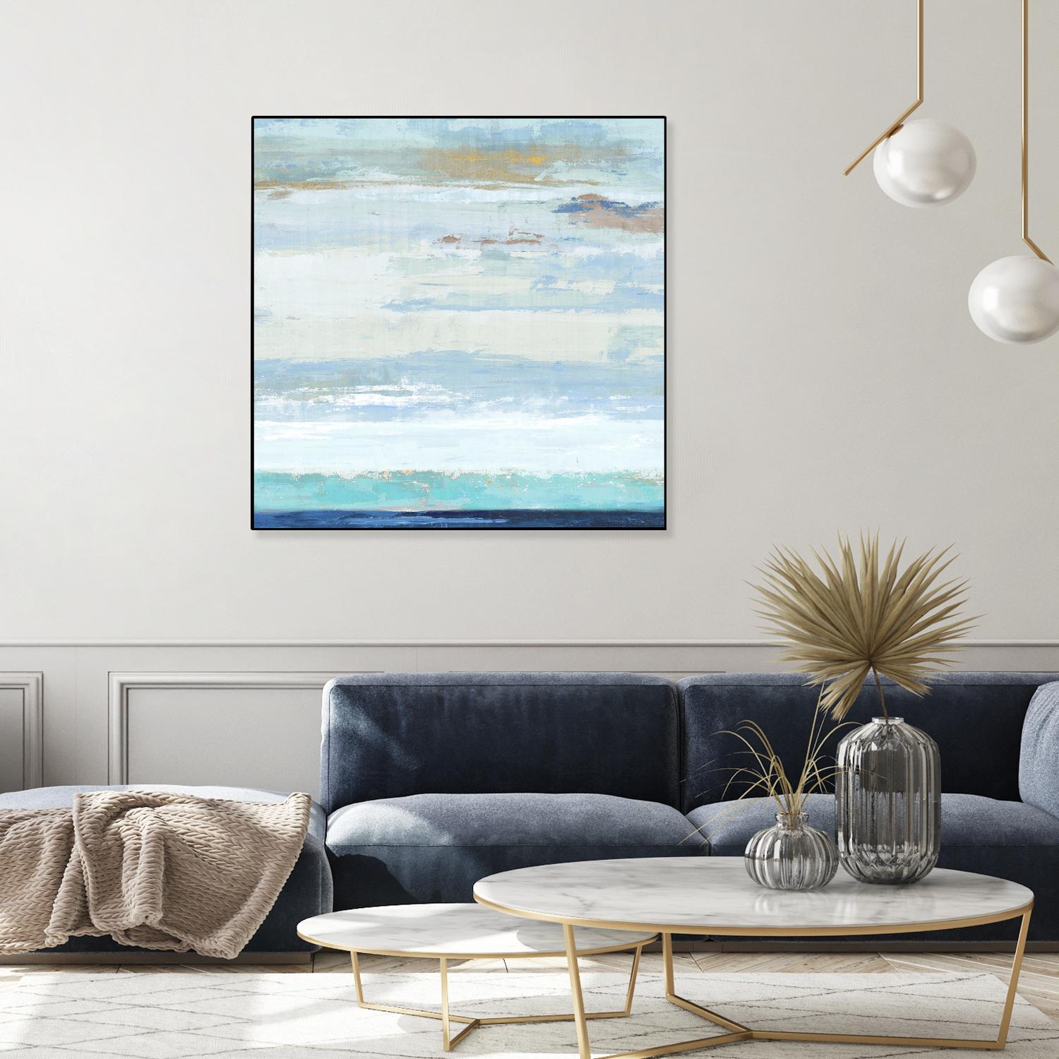 Sea Shore I by PI Studio on GIANT ART - blue abstract