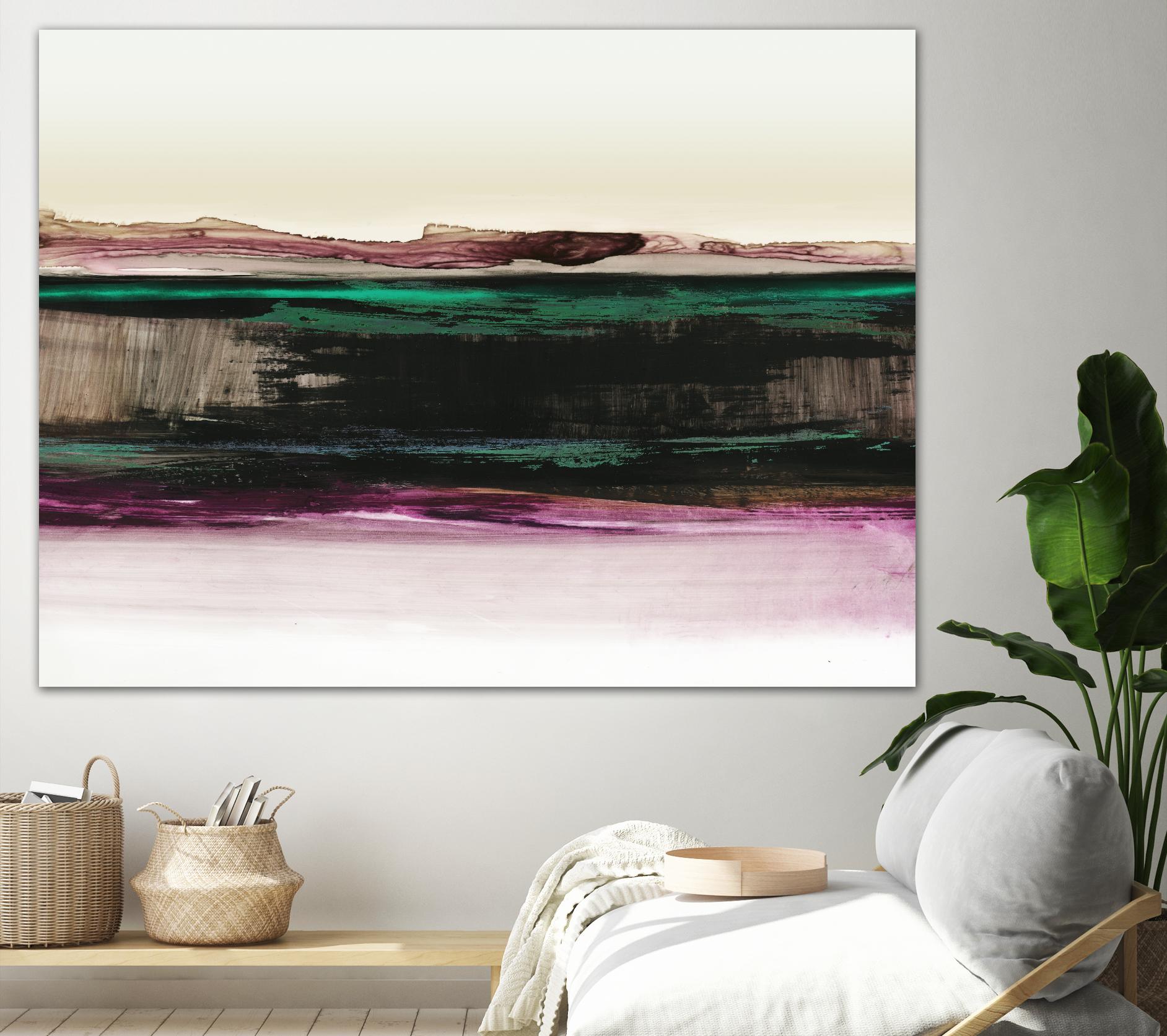 Bella by PI Studio on GIANT ART - green abstract