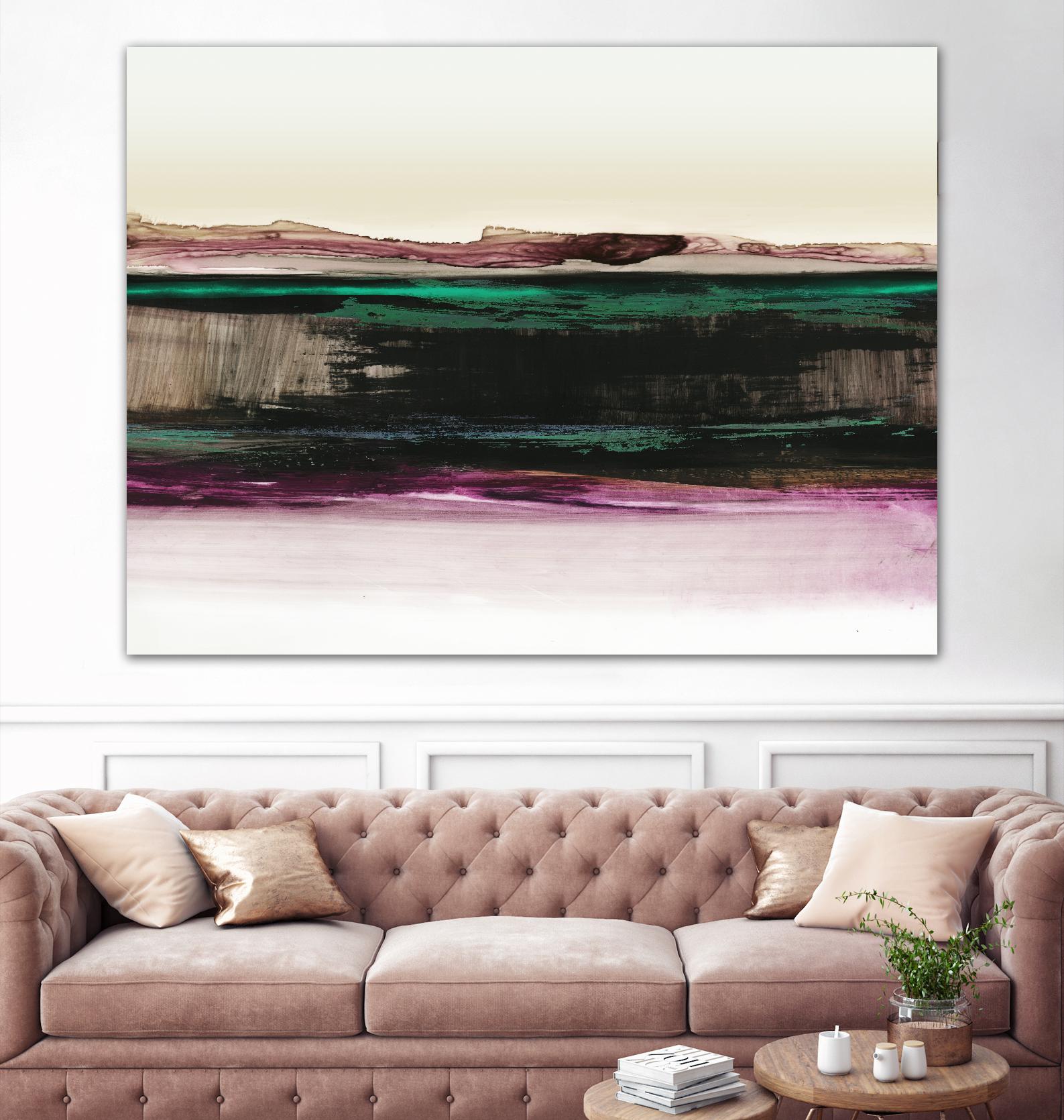 Bella by PI Studio on GIANT ART - green abstract