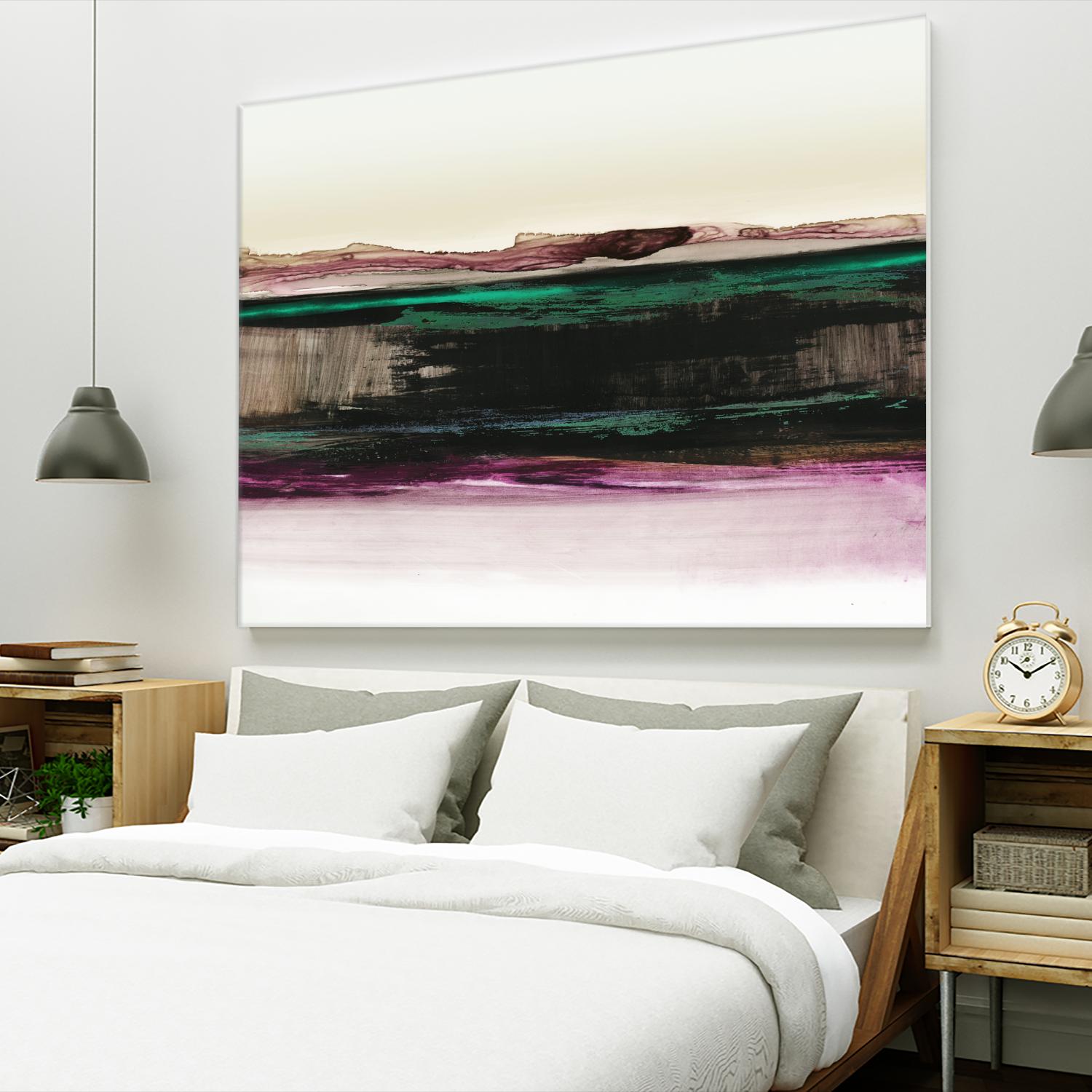 Bella by PI Studio on GIANT ART - green abstract