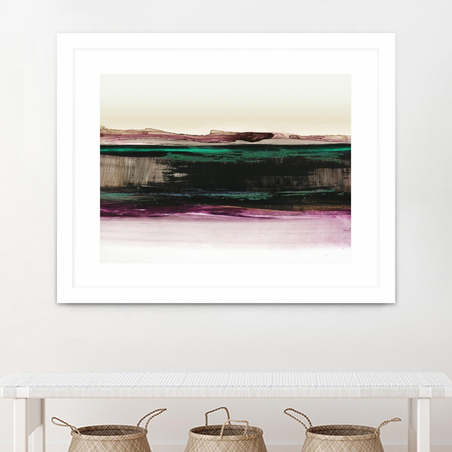 Bella by PI Studio on GIANT ART - green abstract