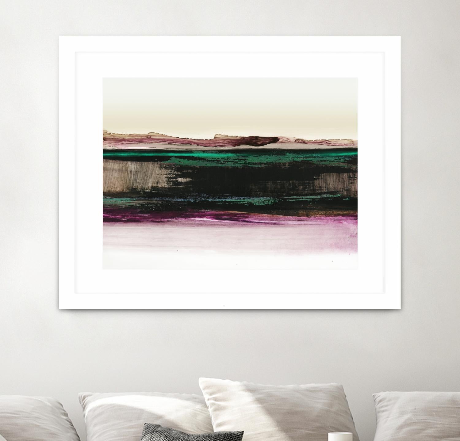 Bella by PI Studio on GIANT ART - green abstract