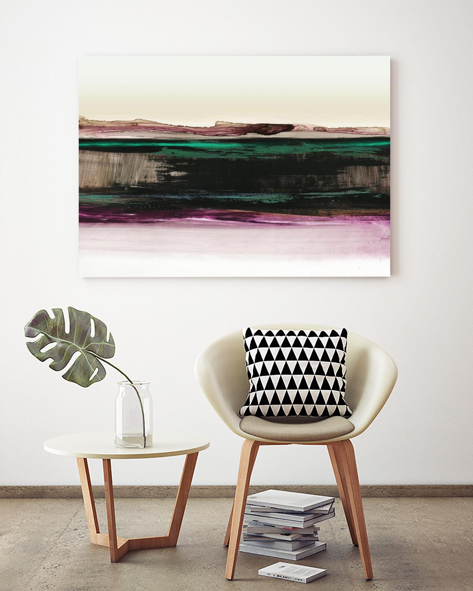Bella by PI Studio on GIANT ART - green abstract