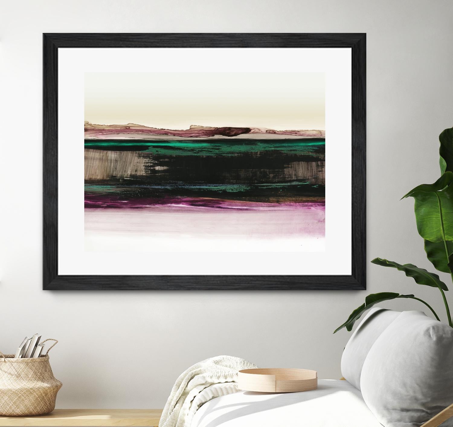 Bella by PI Studio on GIANT ART - green abstract