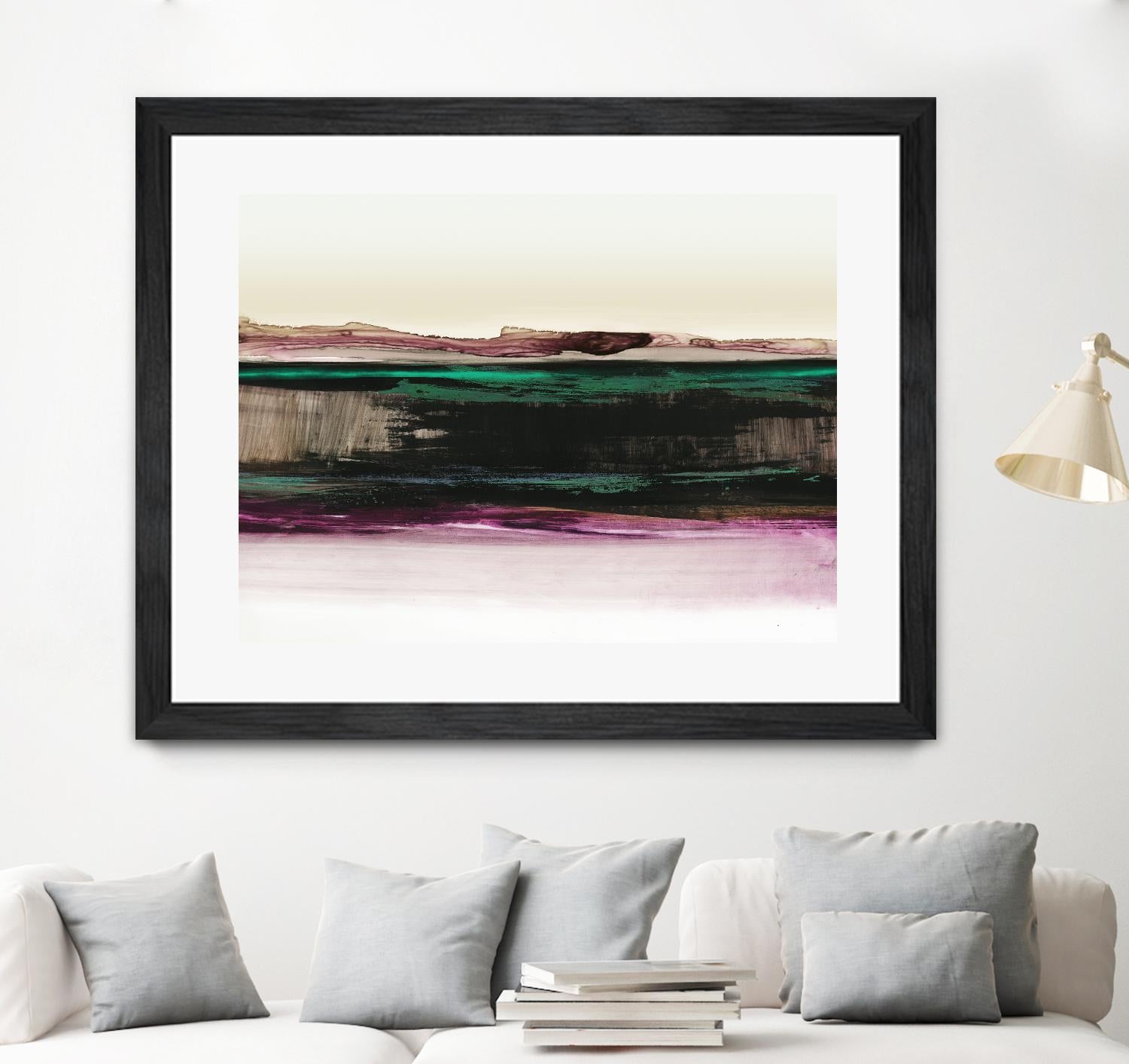 Bella by PI Studio on GIANT ART - green abstract