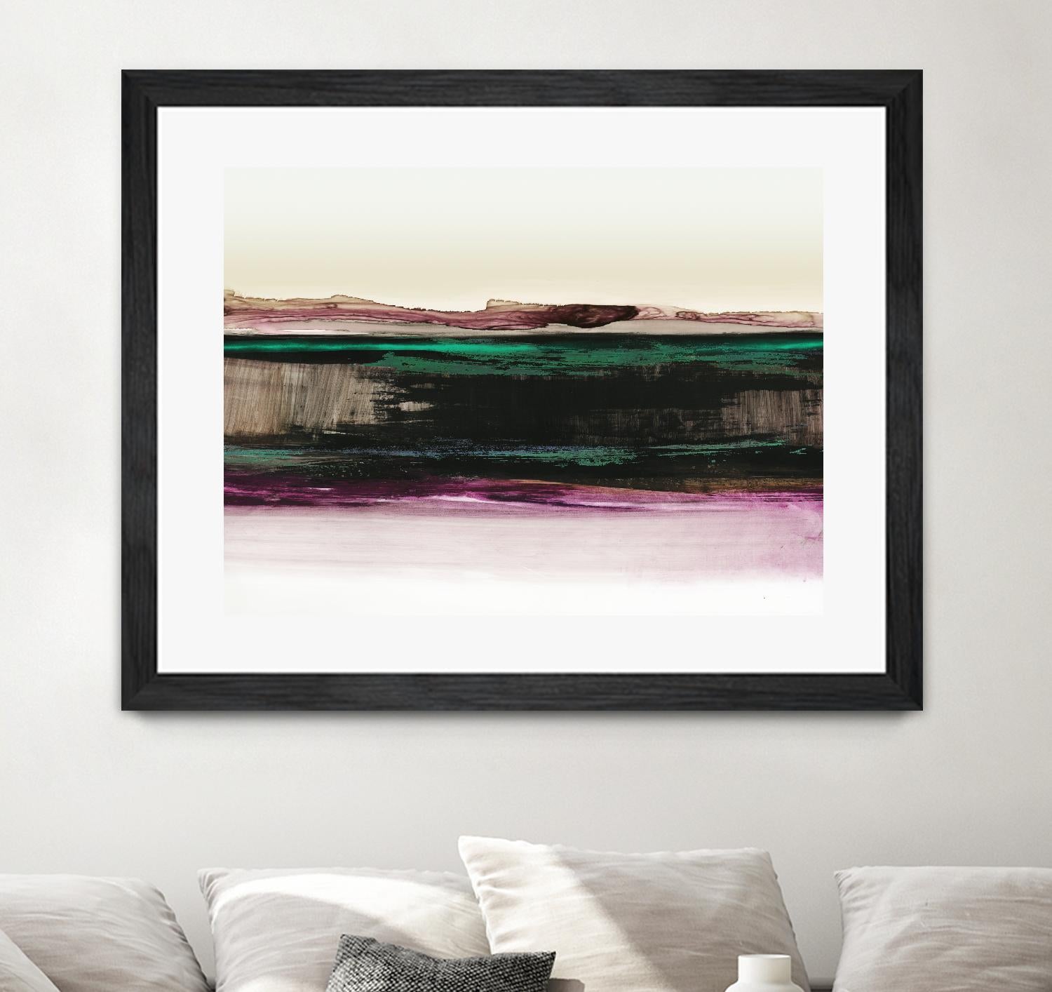 Bella by PI Studio on GIANT ART - green abstract