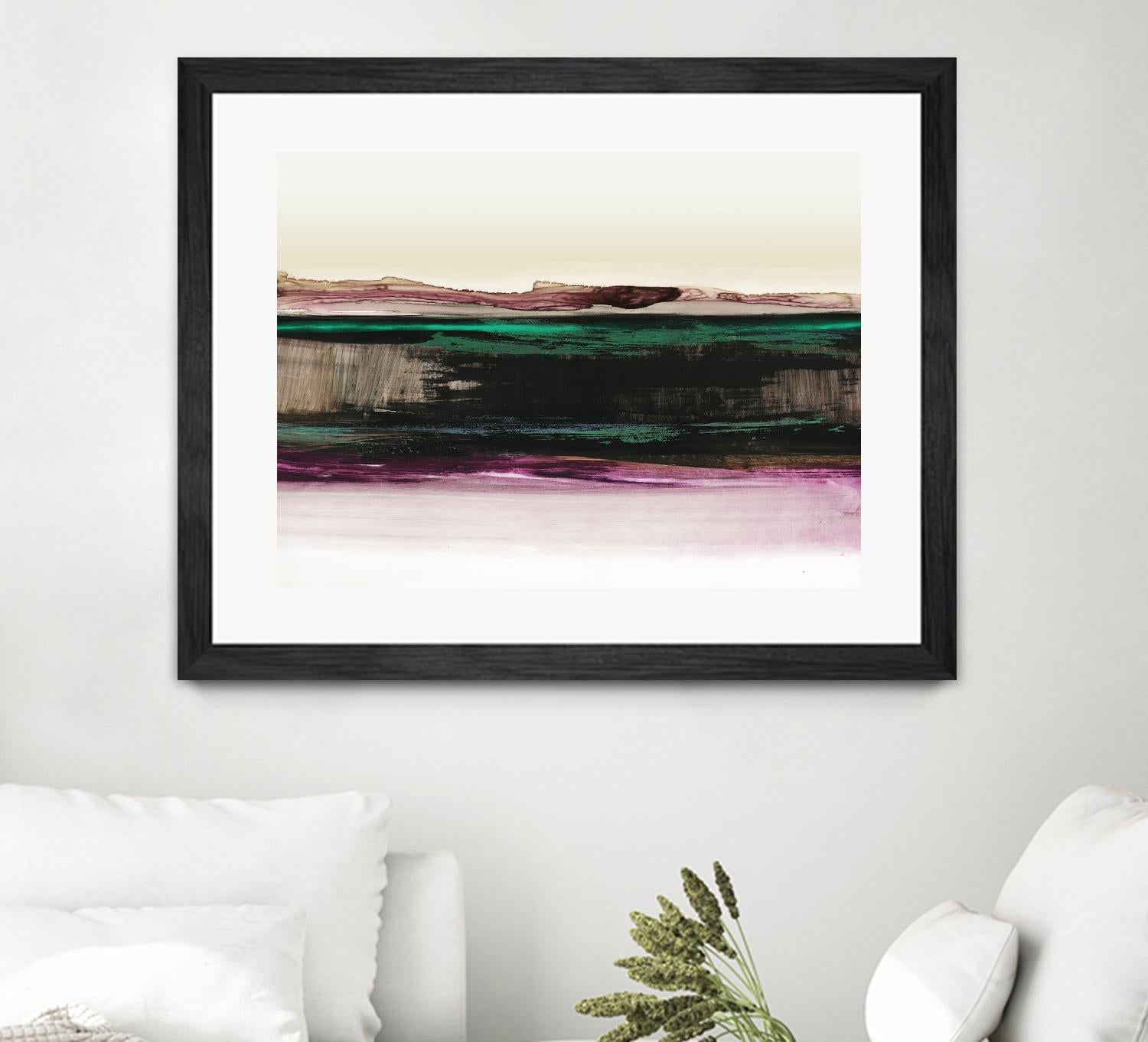 Bella by PI Studio on GIANT ART - green abstract