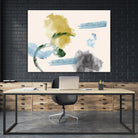 Your Smile I by PI Studio on GIANT ART - blue abstract