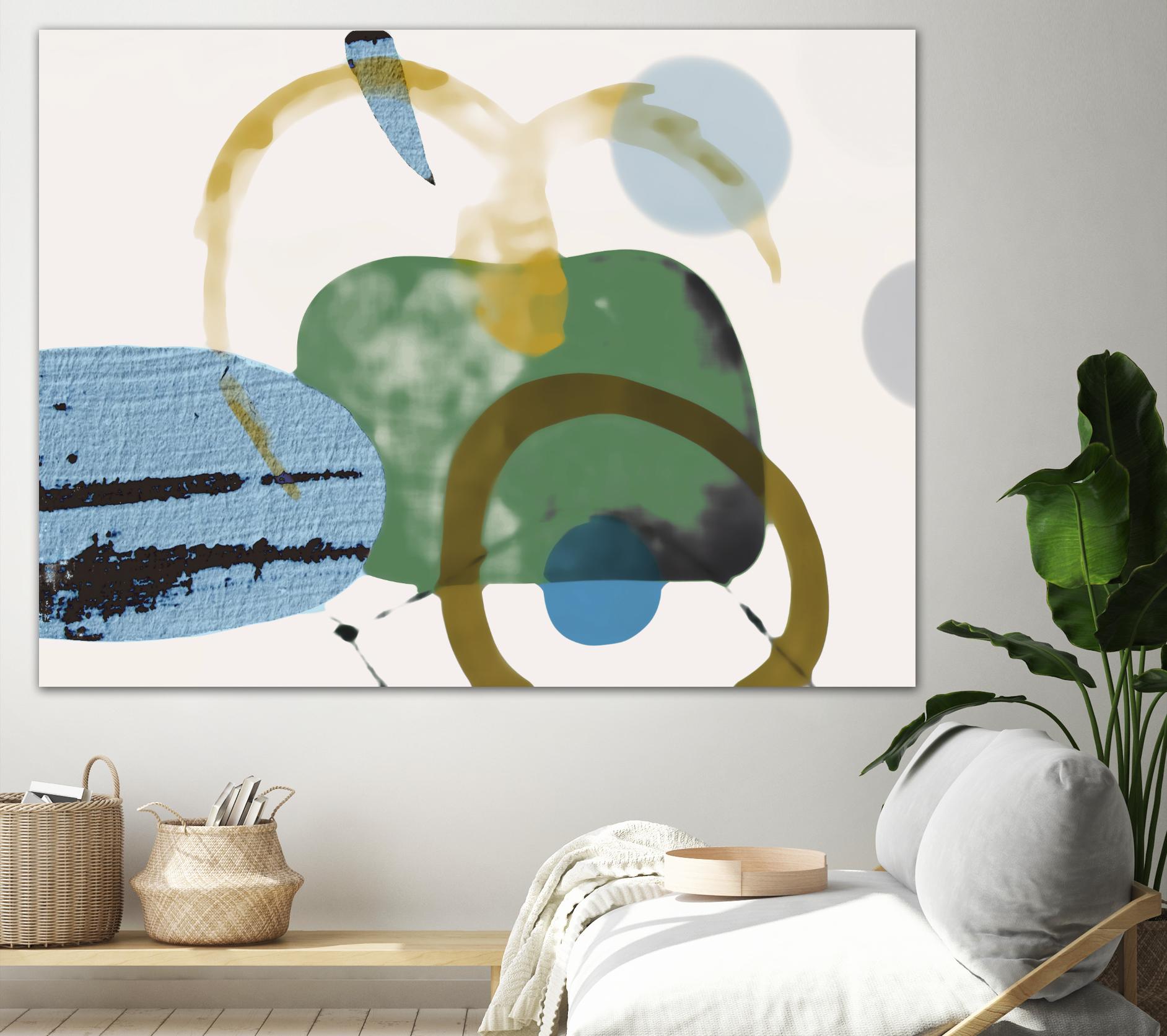 Your Smile II by PI Studio on GIANT ART - white abstract