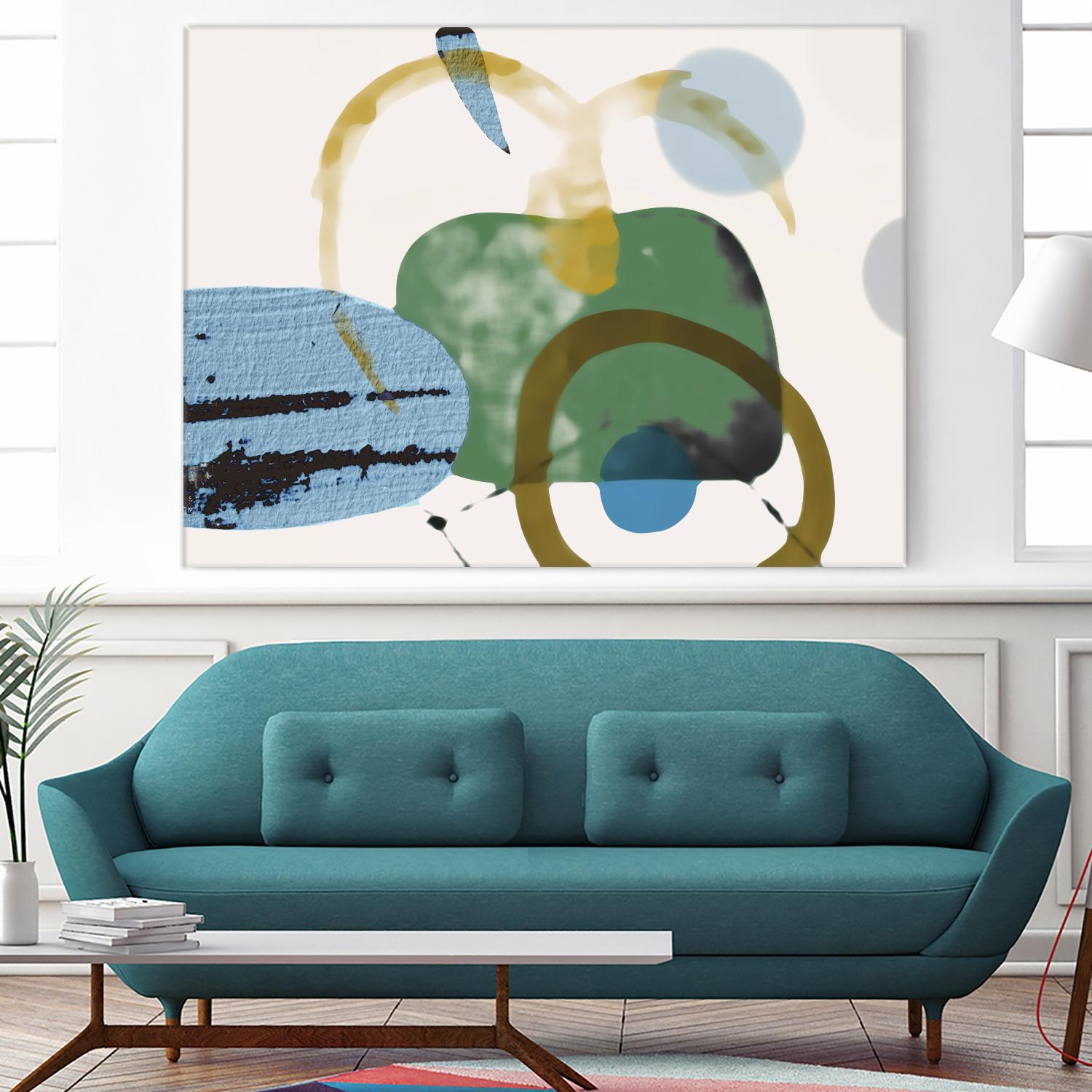 Your Smile II by PI Studio on GIANT ART - white abstract