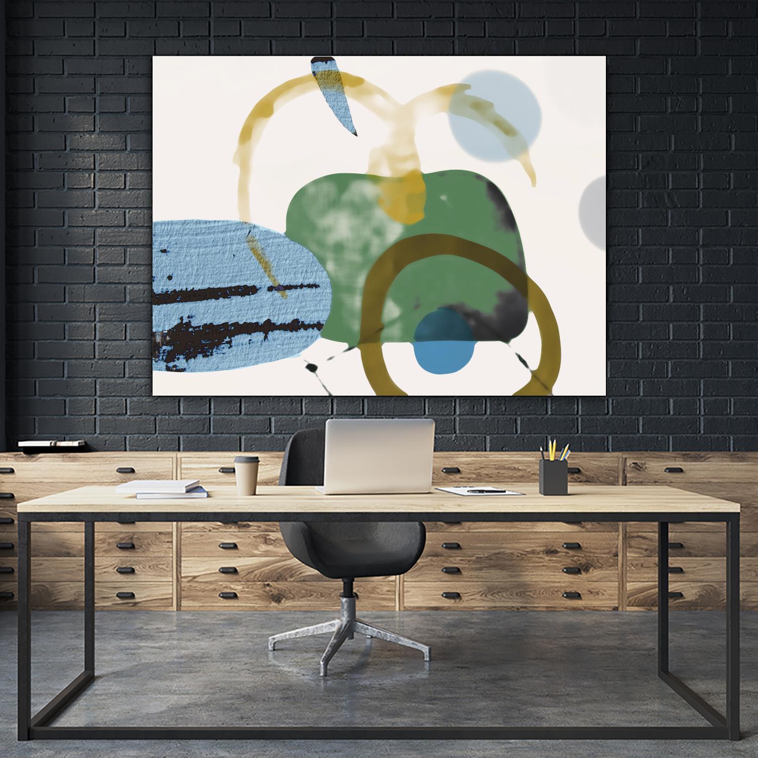 Your Smile II by PI Studio on GIANT ART - white abstract