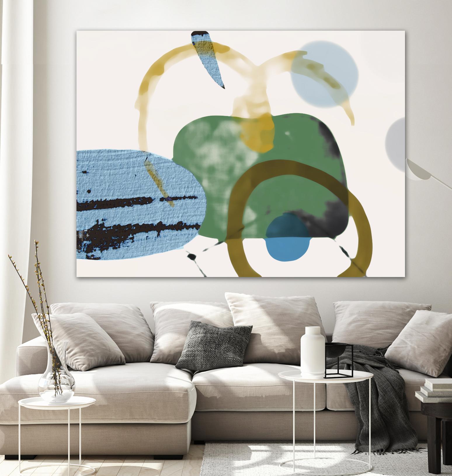 Your Smile II by PI Studio on GIANT ART - white abstract