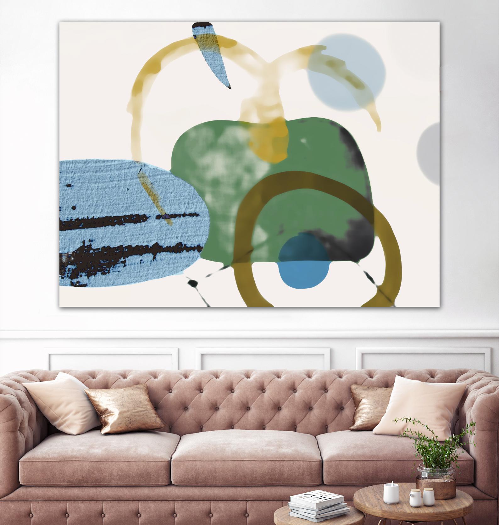 Your Smile II by PI Studio on GIANT ART - white abstract