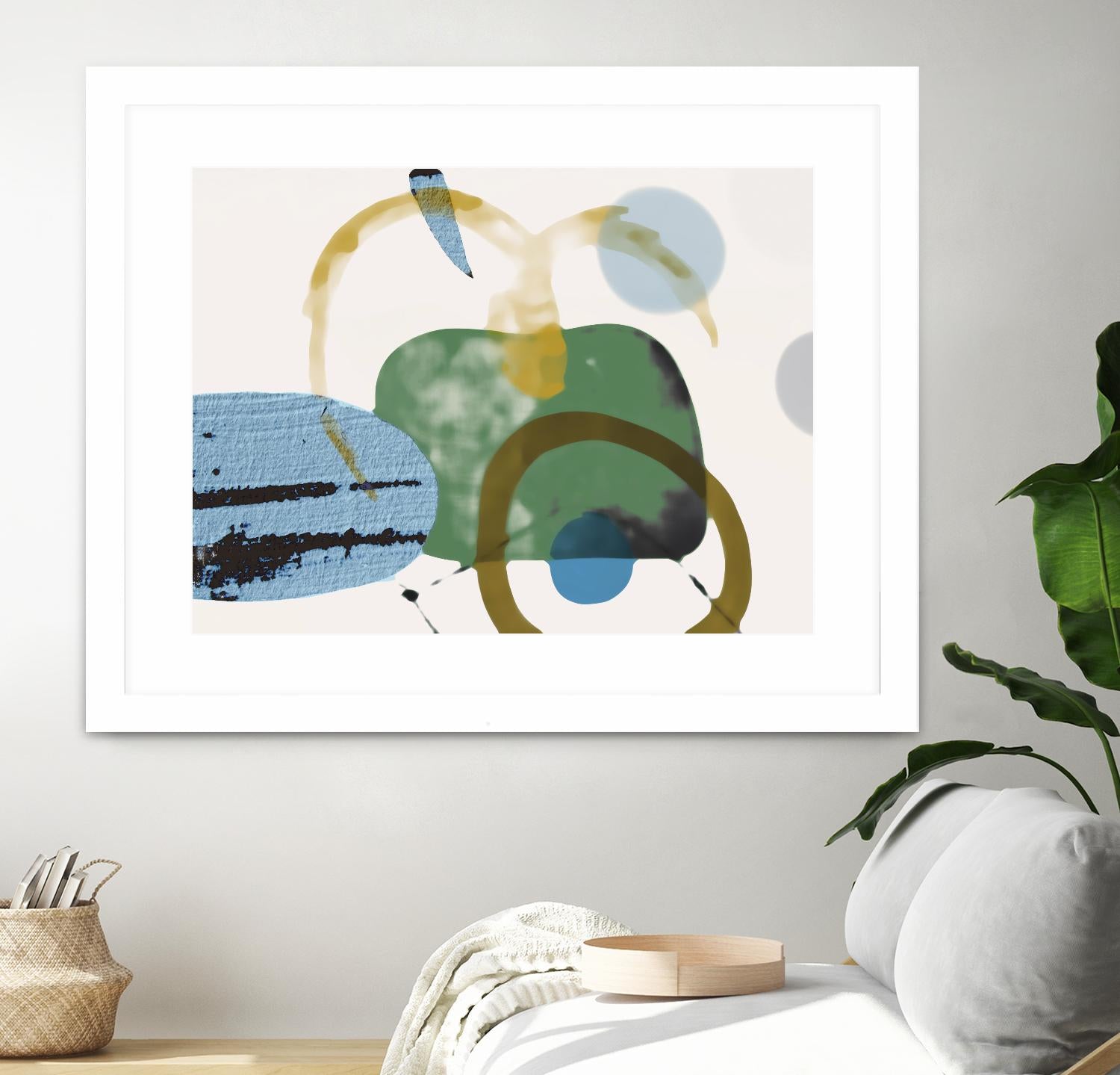 Your Smile II by PI Studio on GIANT ART - white abstract