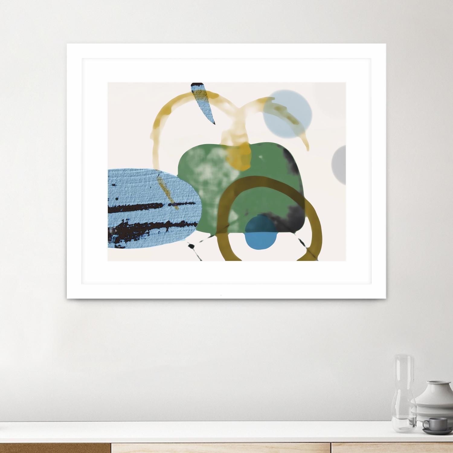 Your Smile II by PI Studio on GIANT ART - white abstract