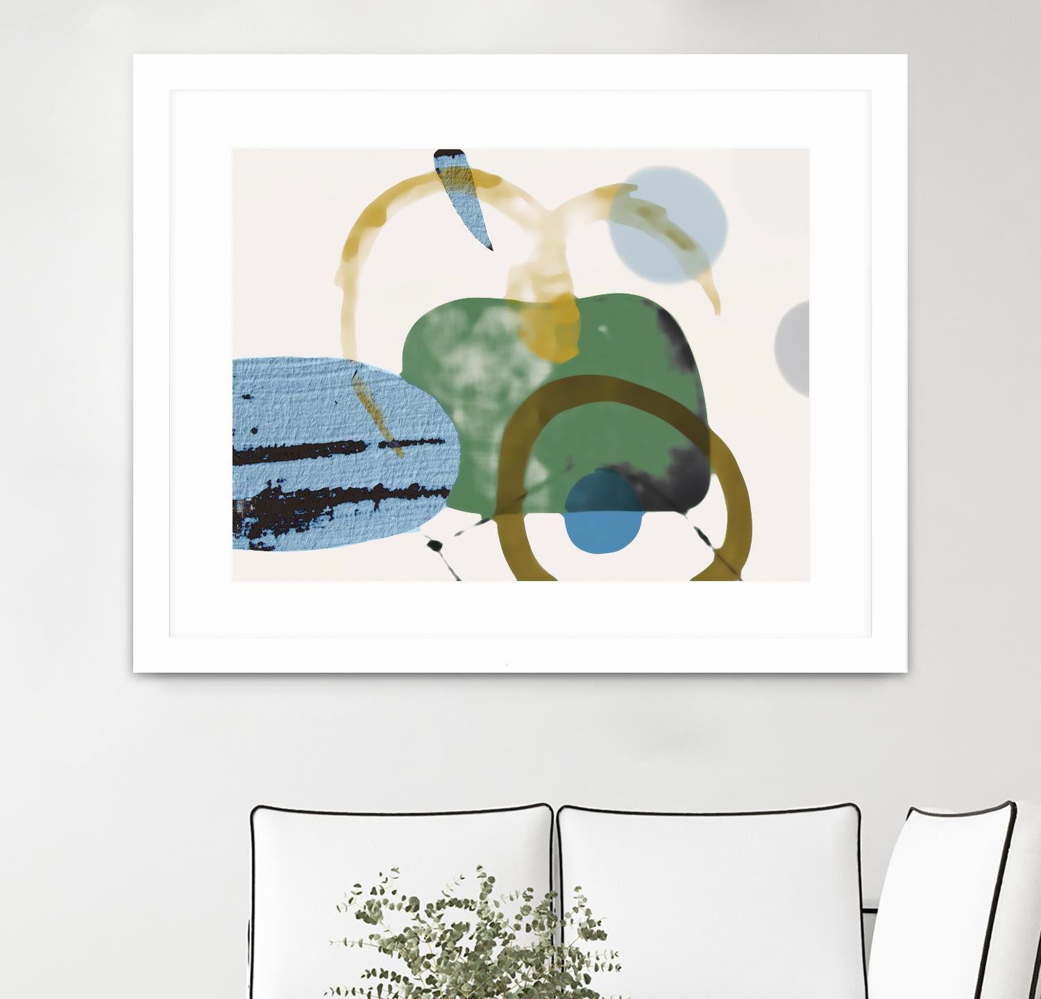 Your Smile II by PI Studio on GIANT ART - white abstract