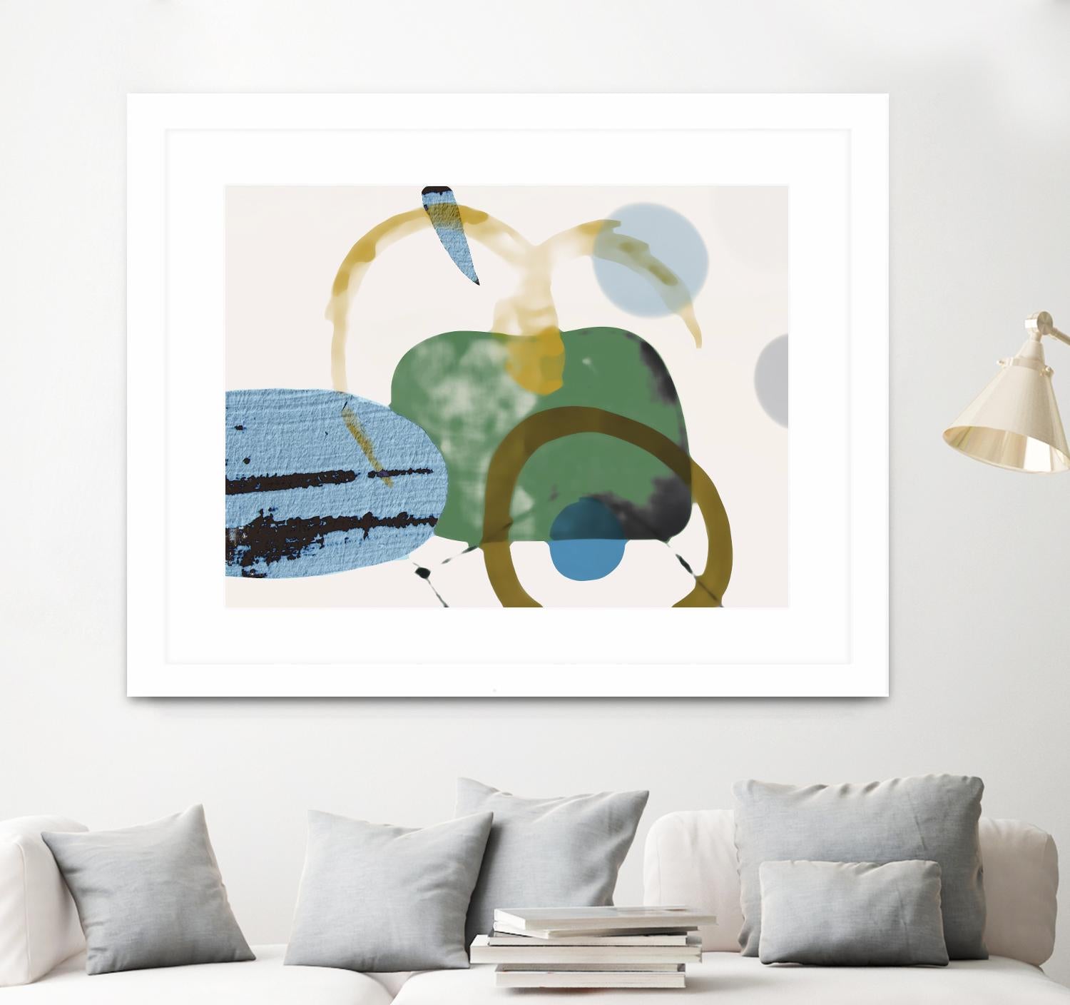 Your Smile II by PI Studio on GIANT ART - white abstract