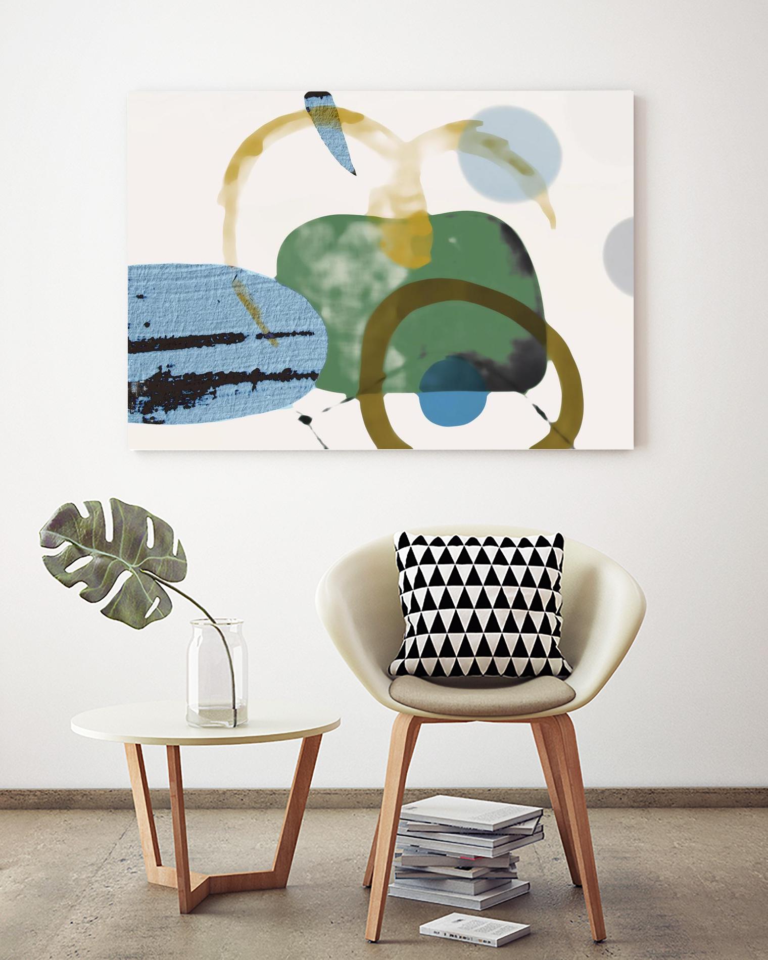 Your Smile II by PI Studio on GIANT ART - white abstract