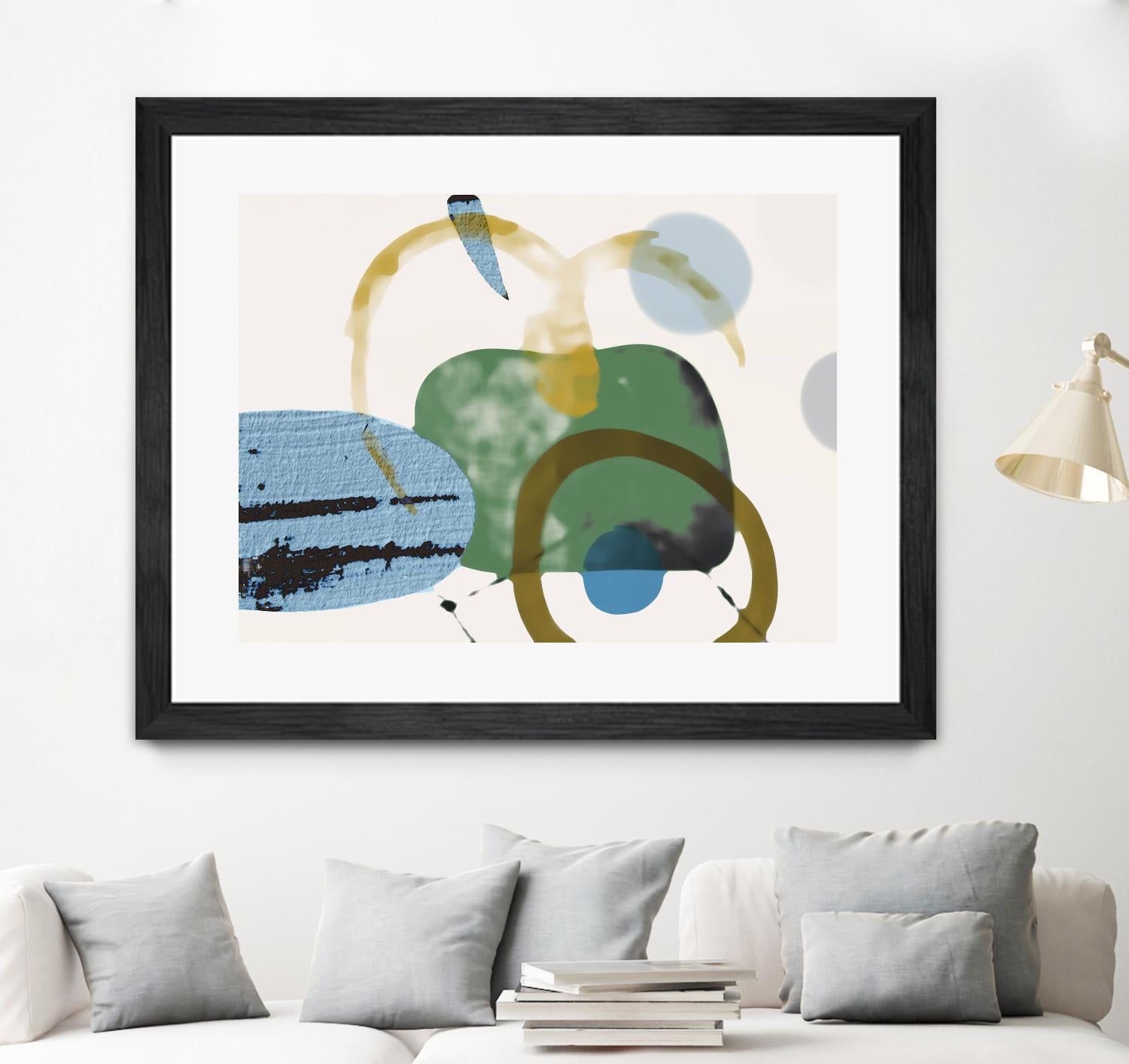 Your Smile II by PI Studio on GIANT ART - white abstract