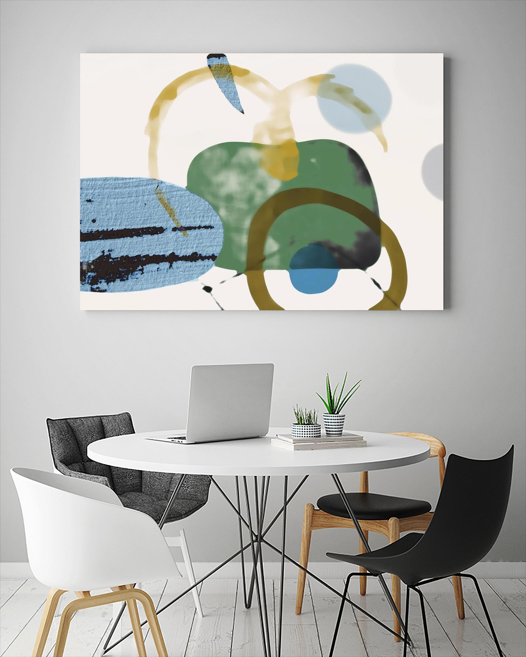 Your Smile II by PI Studio on GIANT ART - white abstract