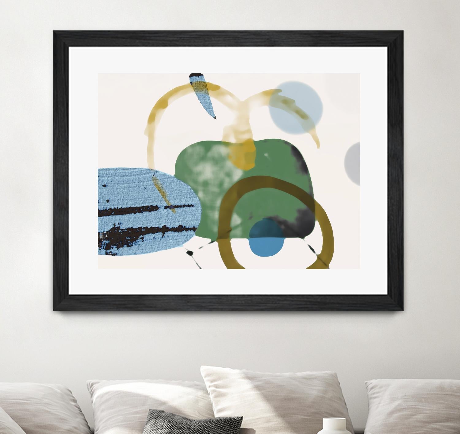 Your Smile II by PI Studio on GIANT ART - white abstract