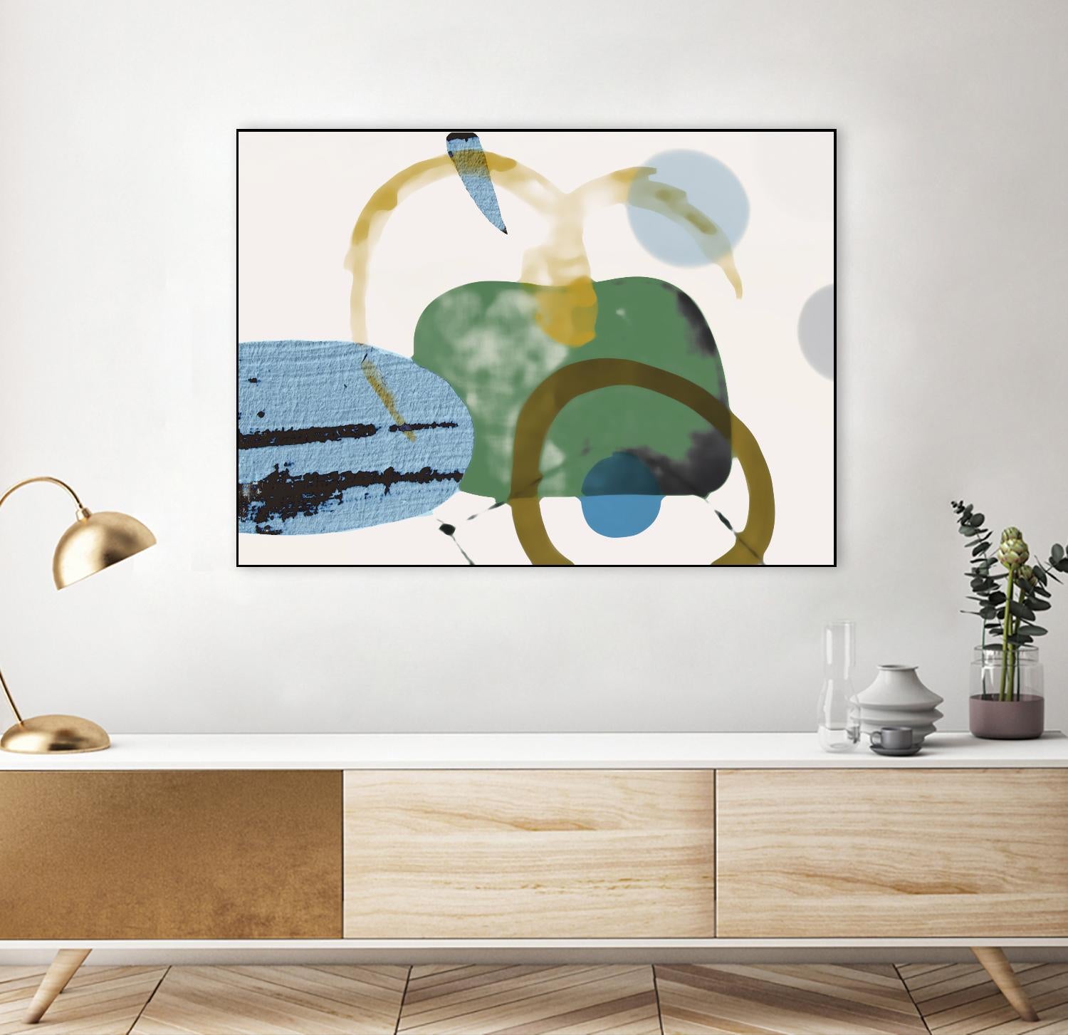 Your Smile II by PI Studio on GIANT ART - white abstract