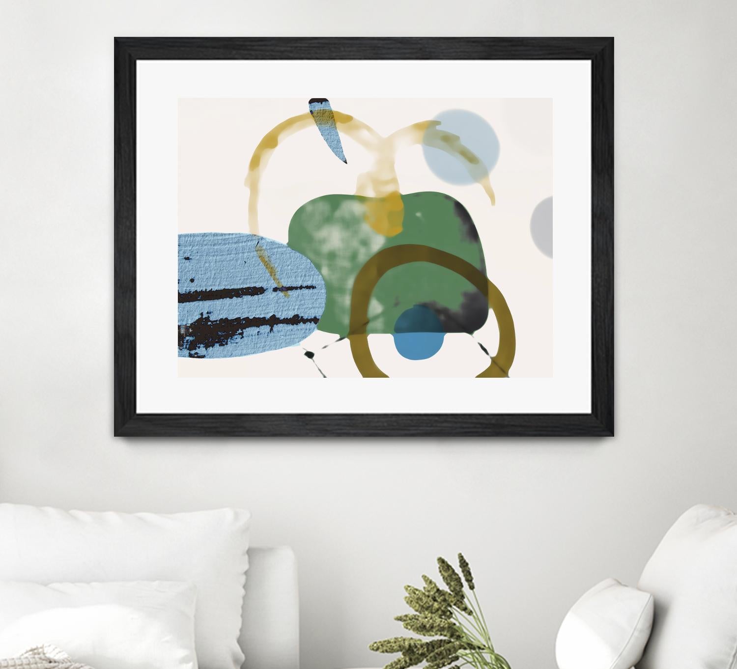 Your Smile II by PI Studio on GIANT ART - white abstract