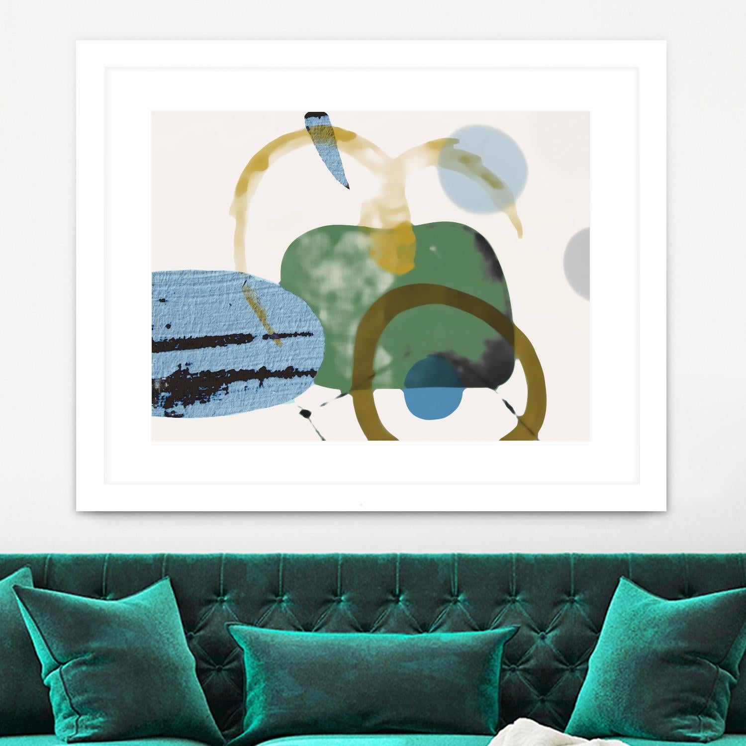 Your Smile II by PI Studio on GIANT ART - white abstract