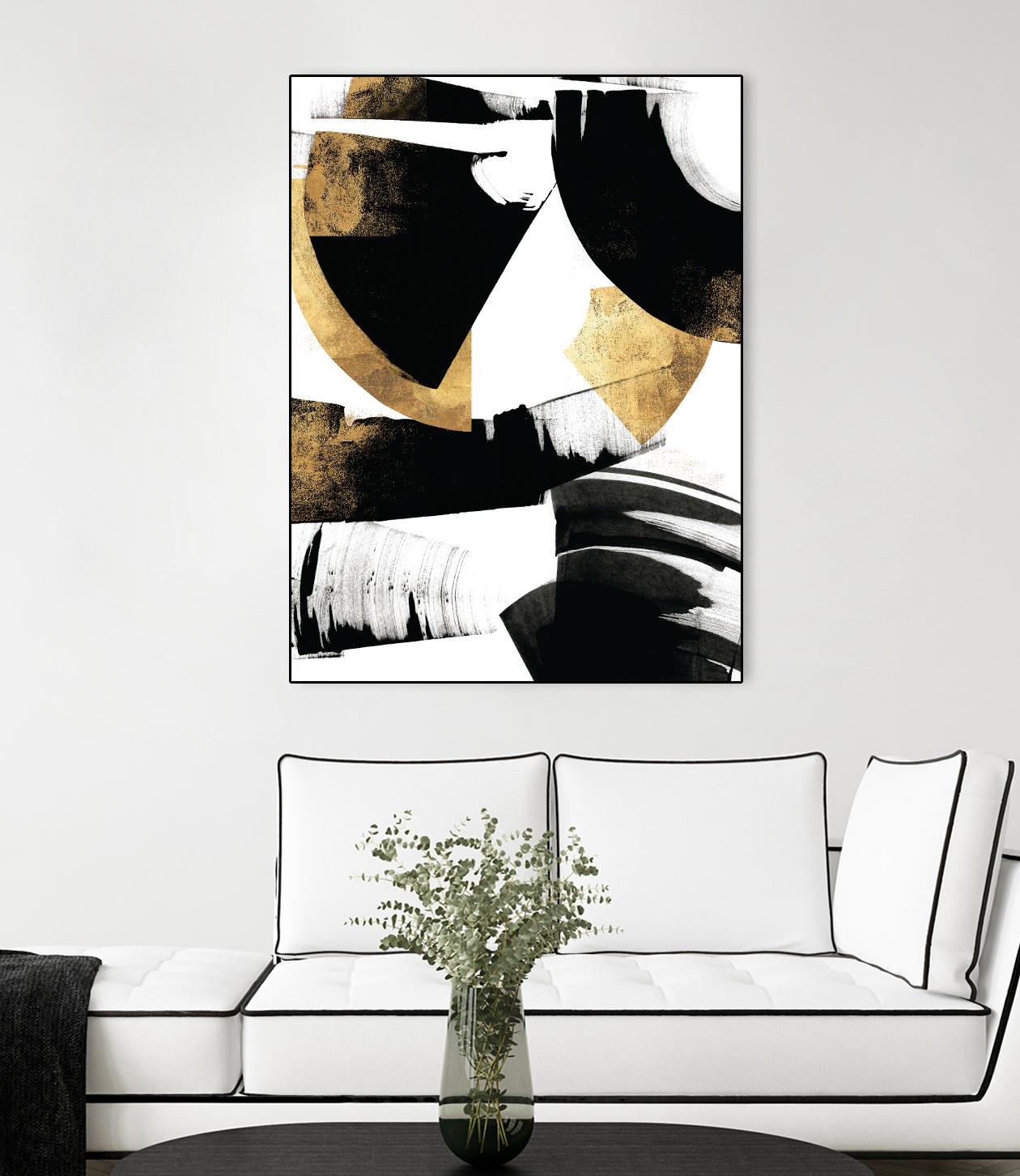 Art Deco II by PI Galerie on GIANT ART - gold abstract