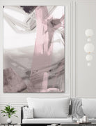 Fuschia I Blush Version by PI Studio on GIANT ART - grey abstract