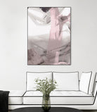Fuschia I Blush Version by PI Studio on GIANT ART - grey abstract