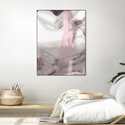 Fuschia I Blush Version by PI Studio on GIANT ART - grey abstract