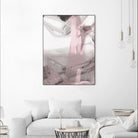 Fuschia I Blush Version by PI Studio on GIANT ART - grey abstract