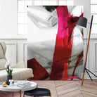 Fuschia I by PI Studio on GIANT ART - grey abstract