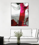 Fuschia I by PI Studio on GIANT ART - grey abstract