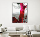 Fuschia I by PI Studio on GIANT ART - grey abstract