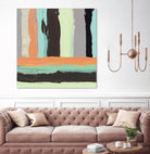 Alt Stripes I by PI Studio on GIANT ART - brown abstract