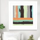 Alt Stripes I by PI Studio on GIANT ART - brown abstract