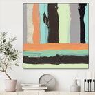 Alt Stripes I by PI Studio on GIANT ART - brown abstract