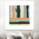 Alt Stripes I by PI Studio on GIANT ART - brown abstract