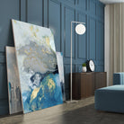 Ocean Splash I by PI Studio on GIANT ART - blue abstract