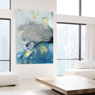 Ocean Splash I by PI Studio on GIANT ART - blue abstract