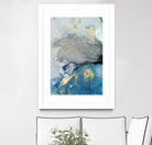 Ocean Splash I by PI Studio on GIANT ART - blue abstract