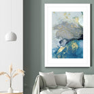 Ocean Splash I by PI Studio on GIANT ART - blue abstract