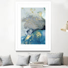 Ocean Splash I by PI Studio on GIANT ART - blue abstract