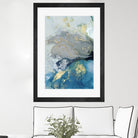 Ocean Splash I by PI Studio on GIANT ART - blue abstract