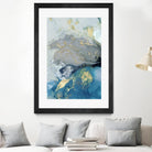 Ocean Splash I by PI Studio on GIANT ART - blue abstract