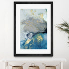 Ocean Splash I by PI Studio on GIANT ART - blue abstract