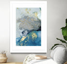 Ocean Splash I by PI Studio on GIANT ART - blue abstract